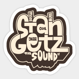 Stan Getz - Bossa Nova Legend from Brazil Sticker